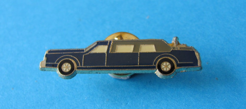 Vintage stretched limo - stretched, pin