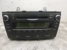 2011 TOYOTA AVENSIS RADIO CD MP3 WMA PLAYER HEAD UNIT 86120-05141