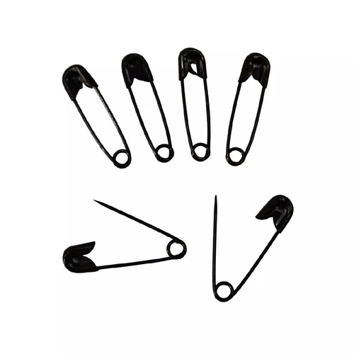 Coloured safety pins 27mm x40 - pins,
