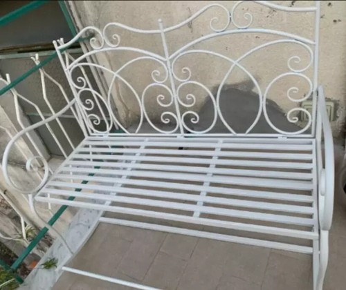 Garden rocking bench metal - garden,