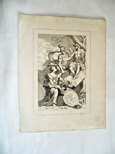 Antique print hogarth musick - antique,