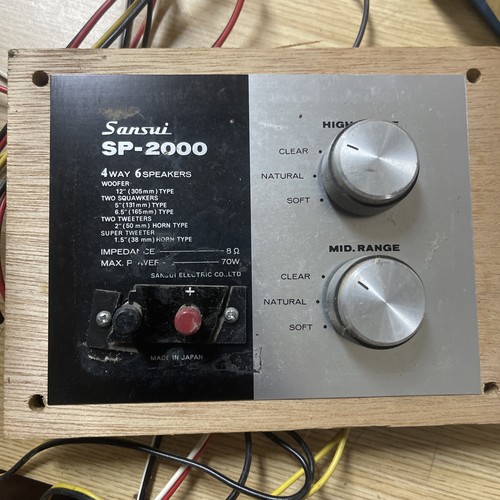 Single sansui 2000 - sansui, sp-2000