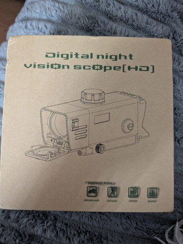 Digital night vision scope - night,