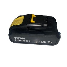 TITAN TT1711BAT Lithium lon 1.5AH 18V Cordless Drill Batters Fully Working