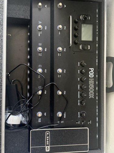 Line pod hd500x guitar - 6,