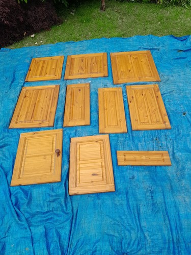 Solid pine kitchen cabinet - kitchen,