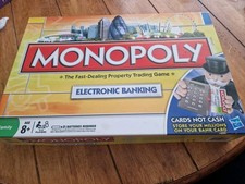 Monopoly Electronic Banking Board Game 2009 Edition Complete 2-6 Players 8+