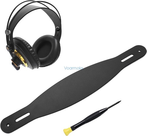 Genuine leather headband strap - genuine,