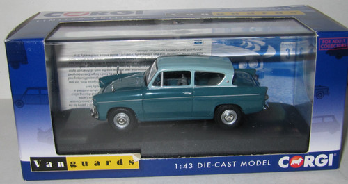 Corgi vanguards ford anglia - corgi,