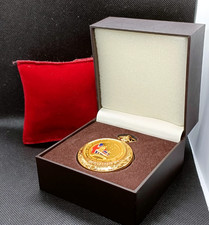 Rare Bradford Exchange "Lest We Forget" WW1 Remembrance Pocket Watch-VGC/Working