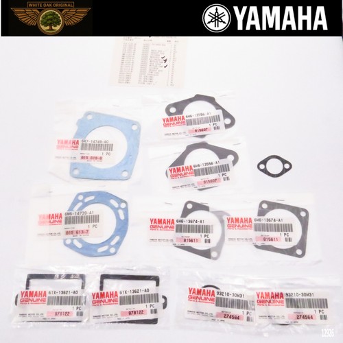 Incomplete gasket set yamaha - incomplete,
