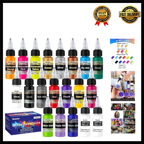 Complete airbrush paint set - complete,