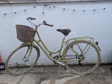 Raleigh Ladies Vintage Bicycle Bike Green Sage Bristol Collect Read Description
