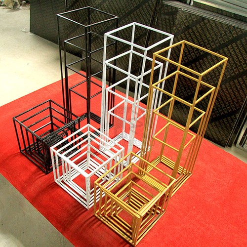 Cube geometric flower stand - cube,