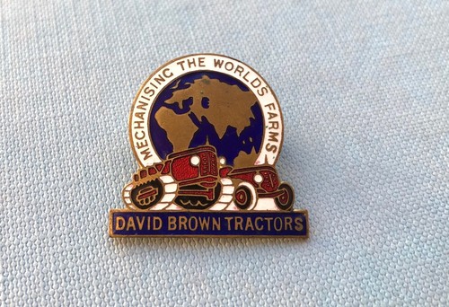 David brown tractors - tractors, enamel