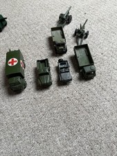 Vintage Dinky Toys Military Job Lot X7