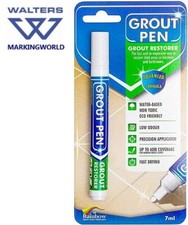 Rainbow Grout Pen | Revive & Restore Tile Grout | Available 11 Colours
