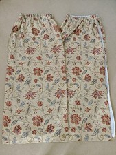 Pair of Full Length Floral