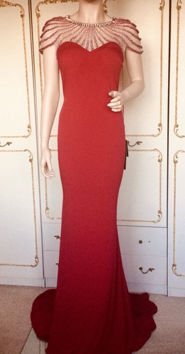 Gino cerruti red beaded - gino,