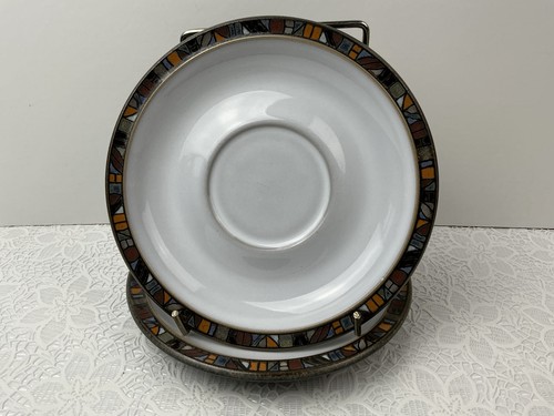 Denby marrakesh saucers - 2,