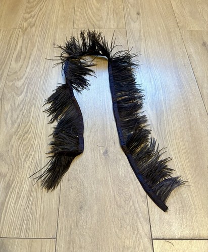 Ostrich feather boa trim - ostrich,