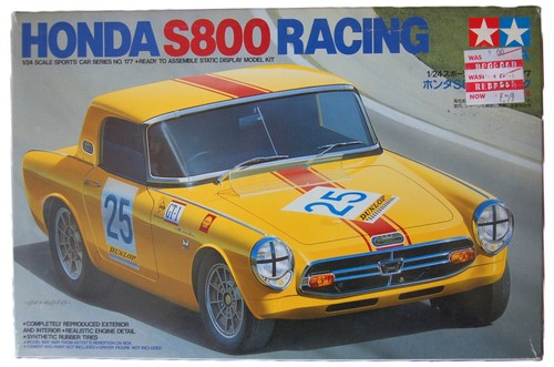 Tamiya honda s800 racing - s800, 1/24