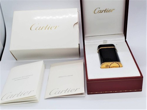 Cartier gas lighter - lighter, black