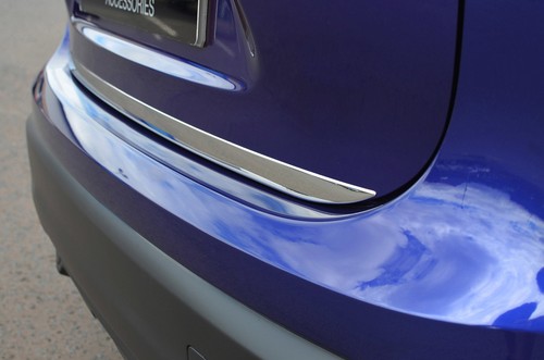 Chrome rear door tailgate - rear, trim