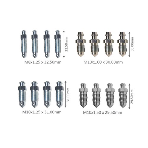 Brake bleed nipples screws - brake,