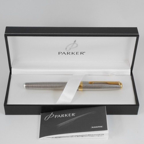 Parker sonnet cisele - sonnet, sterling