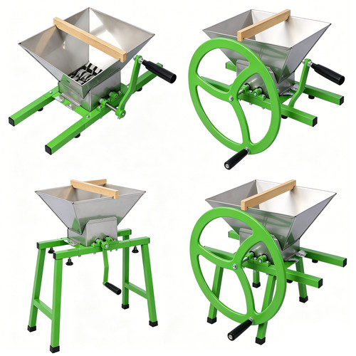 Fruit crusher pulper - fruit,