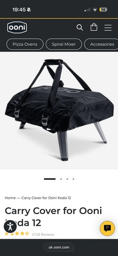 Genuine ooni koda pizza oven - koda,