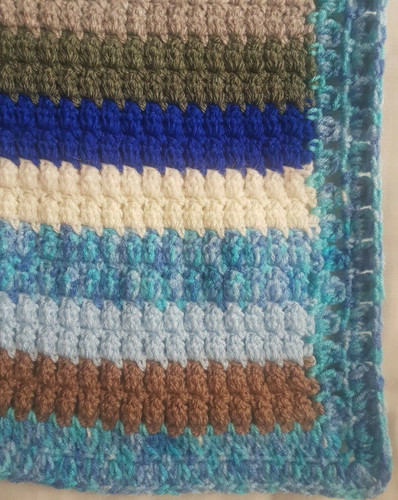 Hand crochet double