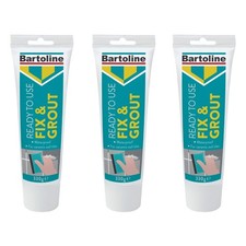 3x Bartoline Fix Grout Wall