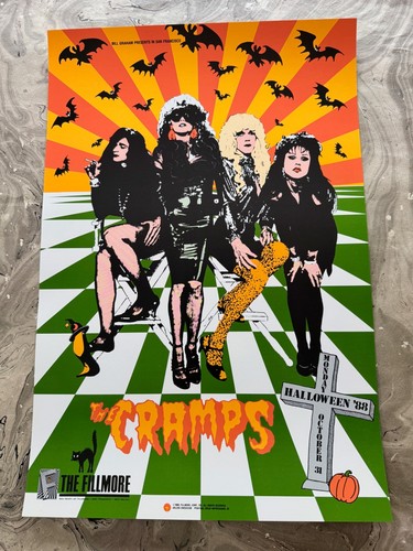 1988 cramps halloween concert - cramps,