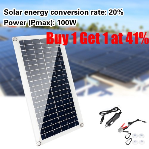 100w solar panel kit - 100w,