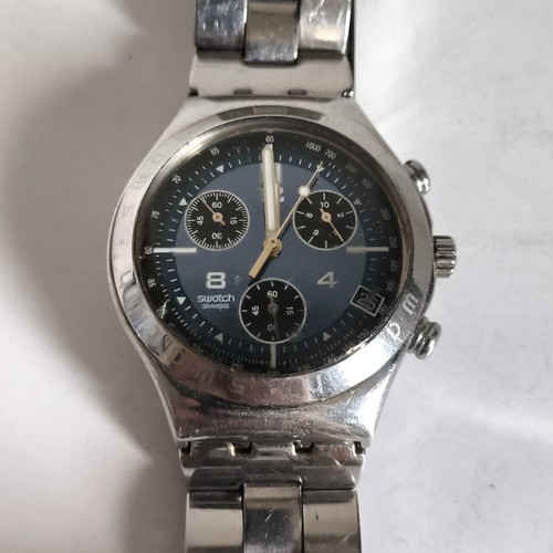 Swatch irony chrono date watch - swatch,