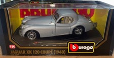 Burago Jaguar XK 120 Coupe 1948 Series Code 1508 Scale 1:24 Diecast Model Boxed.