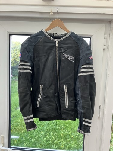 Triumph leather motorcycle - leather,