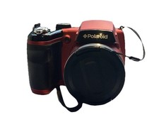 Polaroid Digital Camera Red 21x Optical Zoom Battery Tested