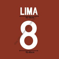 2002 AS Roma Home Name Set –