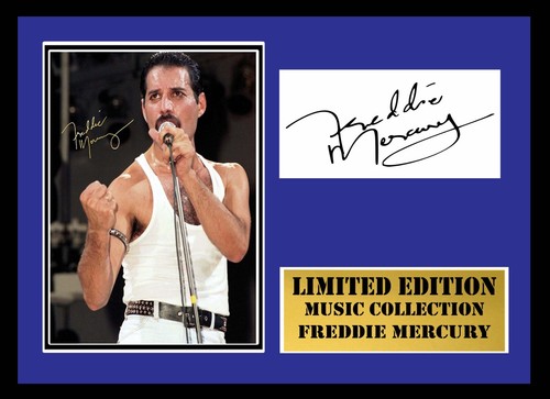 Freddie mercury signed - mercury,