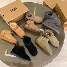 NEW  Classic Ultra Mini Boot Shoes Women Chestnut Winter Warm Shoes Size Hot