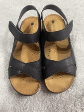 Pavers Sandals 38 UK 5 Black