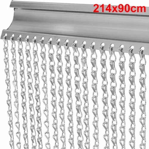 Aluminium door fly screen - aluminium,