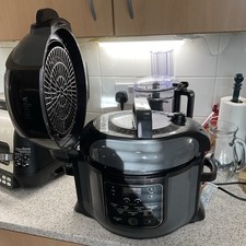 Ninja Foodi Multi-Cooker OP100UK 6-in-1 Air Fryer Crisper Lid