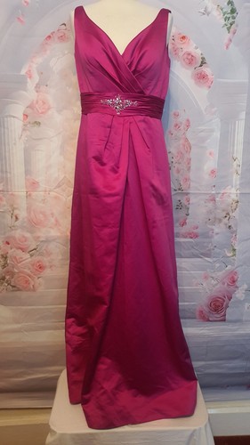 Mark lesley fuchsia pink - lesley, satin