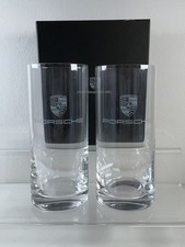 Porsche Branded Tall Glasses