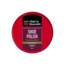 Cherry Blossom Traditional Oxblood Red Shoe Boot Polish Paste 40g Smooth Leather