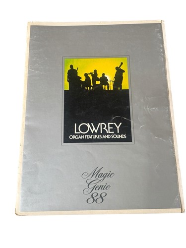 Vtg lowrey magic genie - genie, 88